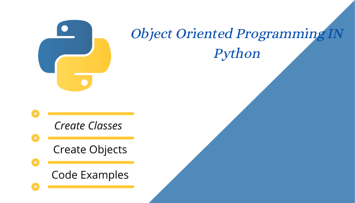 Object Oriented programming- Python